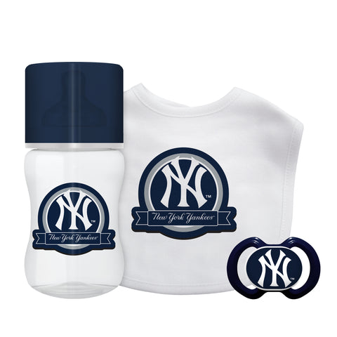 New York Yankees Baby Gift Set 3 Piece