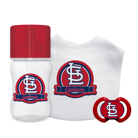 St. Louis Cardinals Baby Gift Set 3 Piece