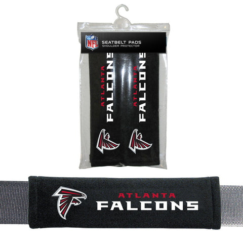 Atlanta Falcons Seat Belt Pads Velour