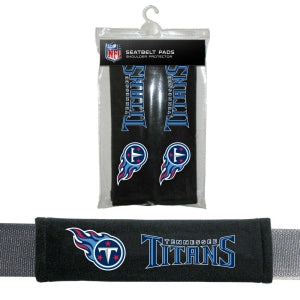 Tennessee Titans Seat Belt Pads Velour