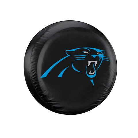 Carolina Panthers Tire Cover Standard Size Black