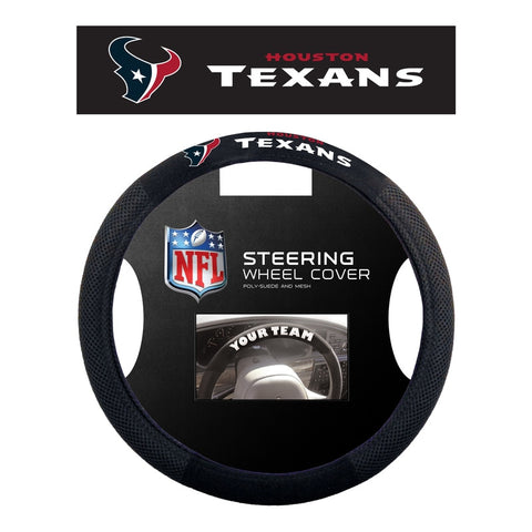 Houston Texans Steering Wheel Cover - Mesh