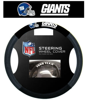 New York Giants Steering Wheel Cover - Mesh