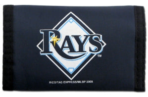 Tampa Bay Rays Wallet Nylon Trifold