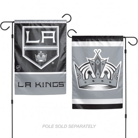 Los Angeles Kings Flag 12x18 Garden Style 2 Sided