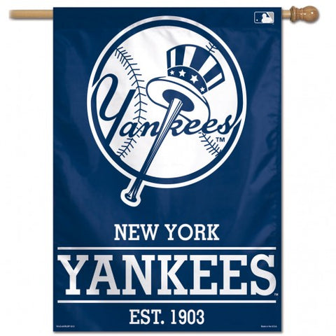 New York Yankees Banner 28x40 Vertical