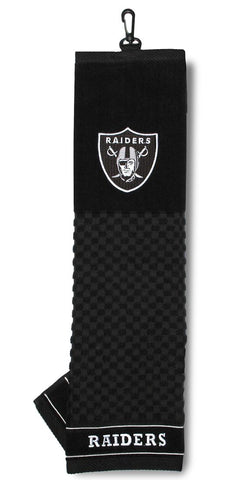 Oakland Raiders 16"x22" Embroidered Golf Towel