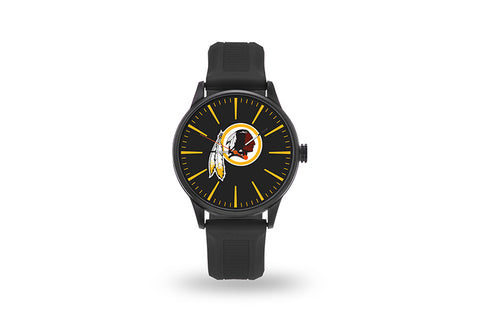 Washington Redskins Watch Men's Cheer Style with Black Watch Band