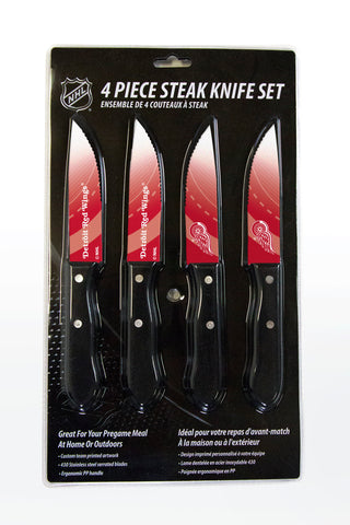Detroit Red Wings Knife Set - Steak - 4 Pack