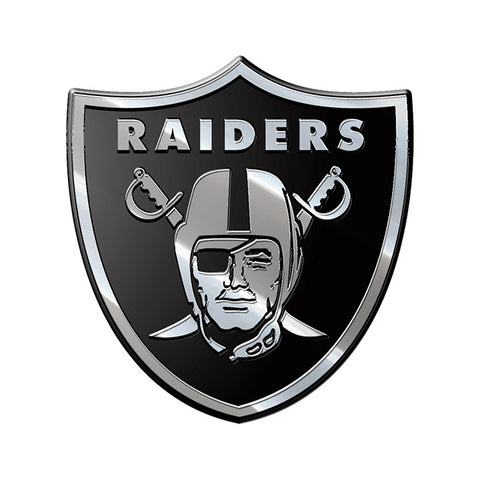 Oakland Raiders Auto Emblem - Premium Metal
