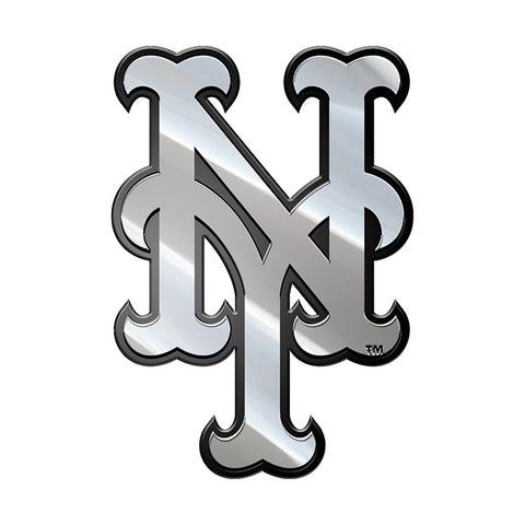 New York Mets Auto Emblem - Premium Metal