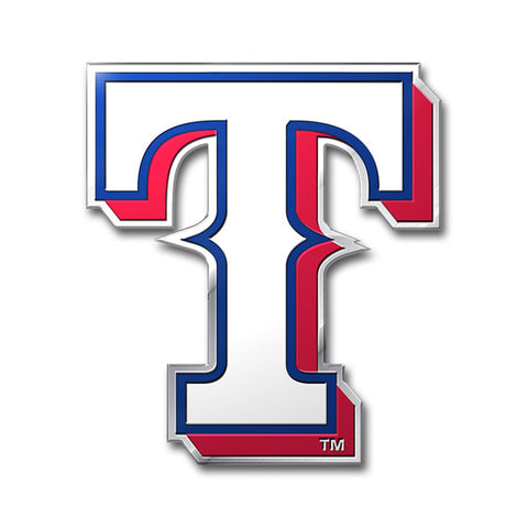 Texas Rangers Auto Emblem - Color