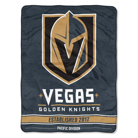 Vegas Golden Knights Blanket 46x60 Micro Raschel Break Away Design