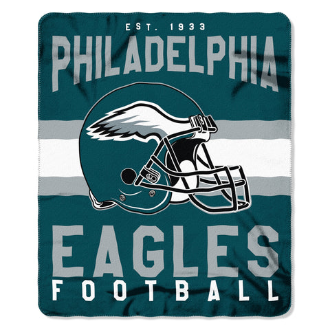 Philadelphia Eagles Blanket 50x60 Fleece Singular Design