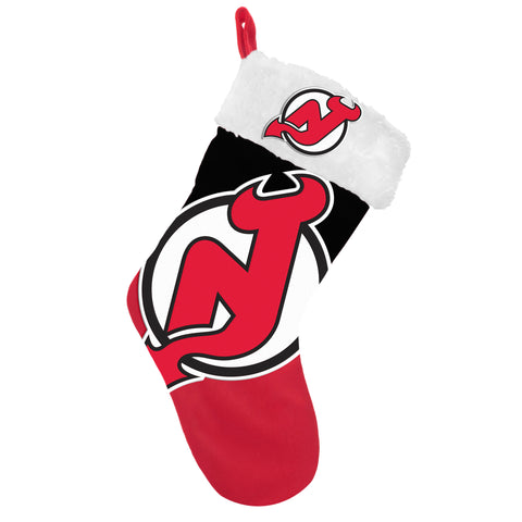 New Jersey Devils Stocking Basic Design 2018 Holiday