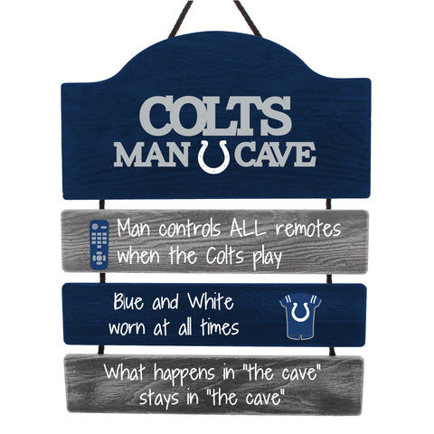 Indianapolis Colts Sign Wood Man Cave Design