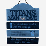 Tennessee Titans Sign Wood Man Cave Design