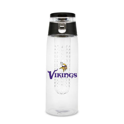Minnesota Vikings Sport Bottle 24oz Plastic Infuser Style