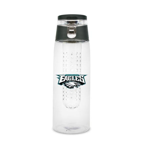 Philadelphia Eagles Sport Bottle 24oz Plastic Infuser Style