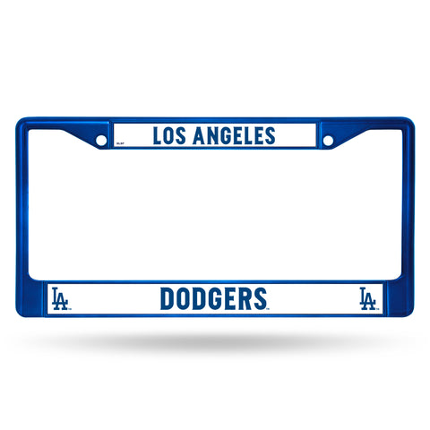 Los Angeles Dodgers License Plate Frame Metal Blue