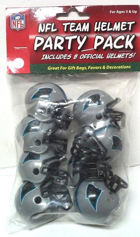 Carolina Panthers Team Helmet Party Pack