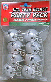 Dallas Cowboys Team Helmet Party Pack