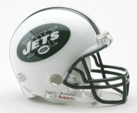 New York Jets Replica Mini Helmet w/ Z2B Face Mask