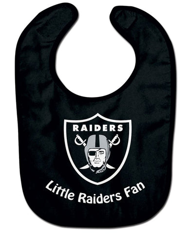 Oakland Raiders All Pro Little Fan Baby Bib