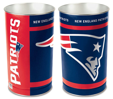 New England Patriots Wastebasket 15 Inch