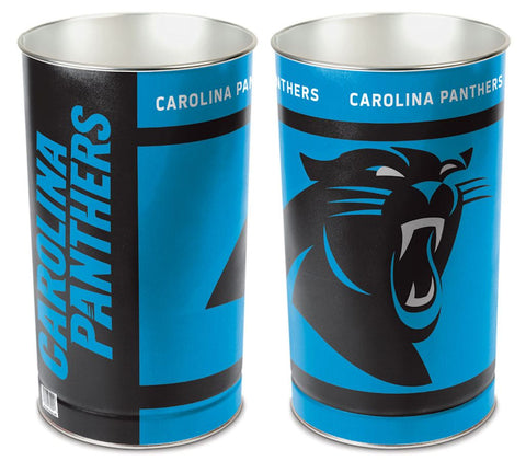 Carolina Panthers Wastebasket 15 Inch