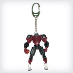 Arizona Cardinals Keychain Fox Robot 3 Inch Mini Cleatus