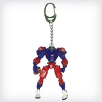 Buffalo Bills Keychain Fox Robot 3 Inch Mini Cleatus