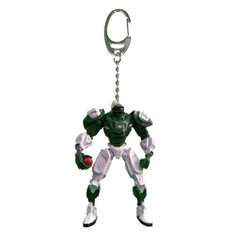 New York Jets Keychain Fox Robot 3 Inch Mini Cleatus