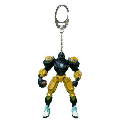 Pittsburgh Steelers Keychain Fox Robot 3 Inch Mini Cleatus