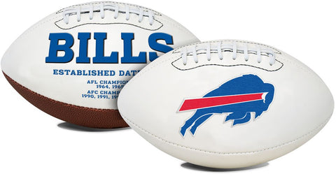 Buffalo Bills Football Full Size Embroidered Signature Series