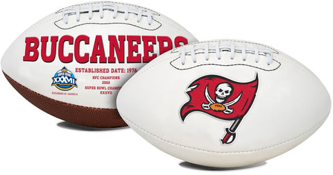 Tampa Bay Buccaneers Football Full Size Embroidered Signature Series
