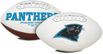 Carolina Panthers Football Full Size Embroidered Signature Series