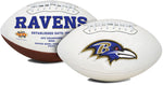 Baltimore Ravens Football Full Size Embroidered Signature Series