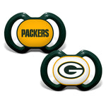 Green Bay Packers Pacifier 2 Pack