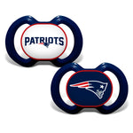 New England Patriots Pacifier 2 Pack