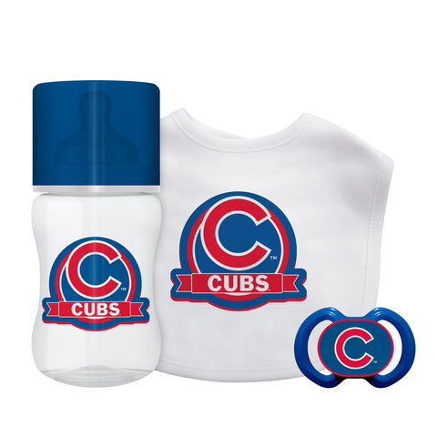 Chicago Cubs Baby Gift Set 3 Piece