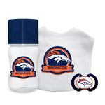 Denver Broncos Baby Gift Set 3 Piece