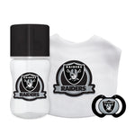 Oakland Raiders Baby Gift Set 3 Piece