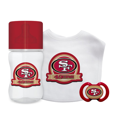 San Francisco 49ers Baby Gift Set 3 Piece