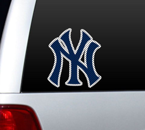 New York Yankees Die-Cut Window Film - Large