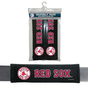 Boston Red Sox Seat Belt Pads Velour