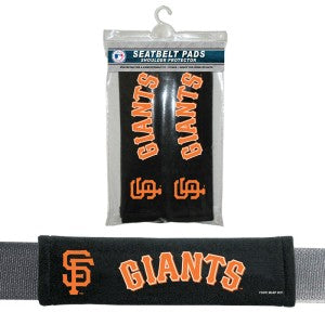 San Francisco Giants Seat Belt Pads Velour