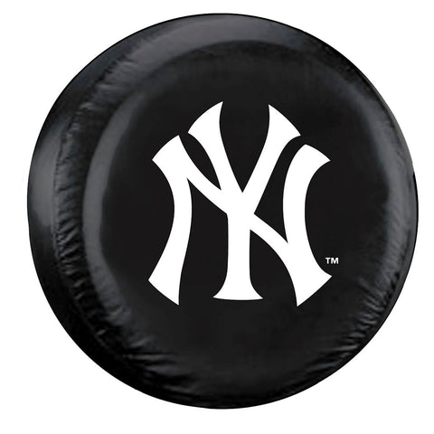 New York Yankees Black Tire Cover - Standard Size