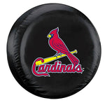 St. Louis Cardinals Black Tire Cover - Standard Size