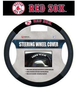 Boston Red Sox Steering Wheel Cover - Mesh